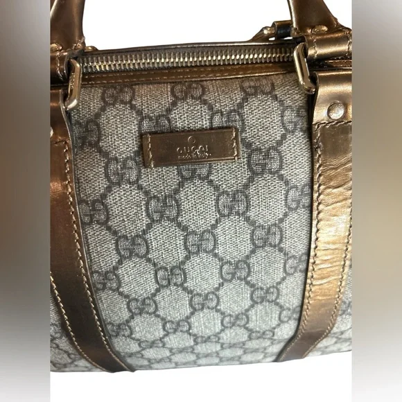 Gucci Coated Canvas Speedy with Metallic Bronze Accents - Picture 9 of 12